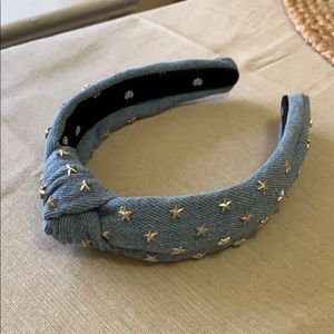 Lele Sadoughi Chambray Petite Headband